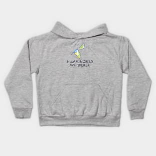 Cute Hummingbird Sketch Tee Kids Hoodie